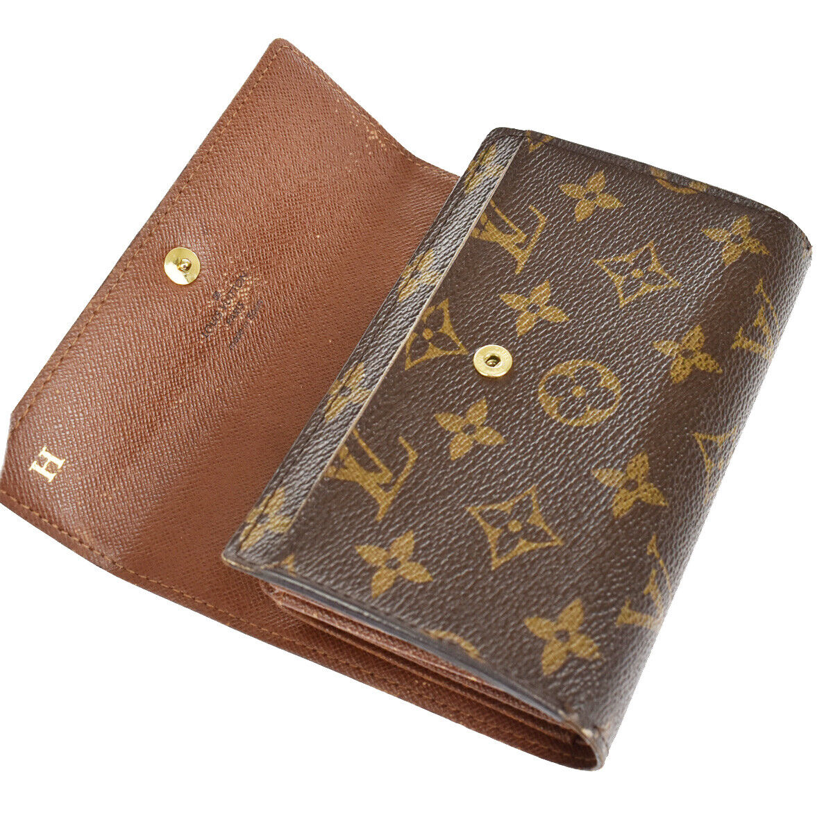 Louis Vuitton Alexandra  Canvas Wallet  ()