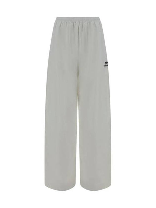 Luxury Balenciaga 3B Sports Icon Track Pants White