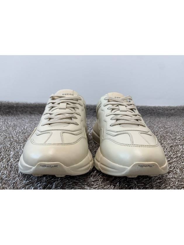 Luxury Gucci Trending 2025 Rhyton strip logo sneakers 7 5 265
