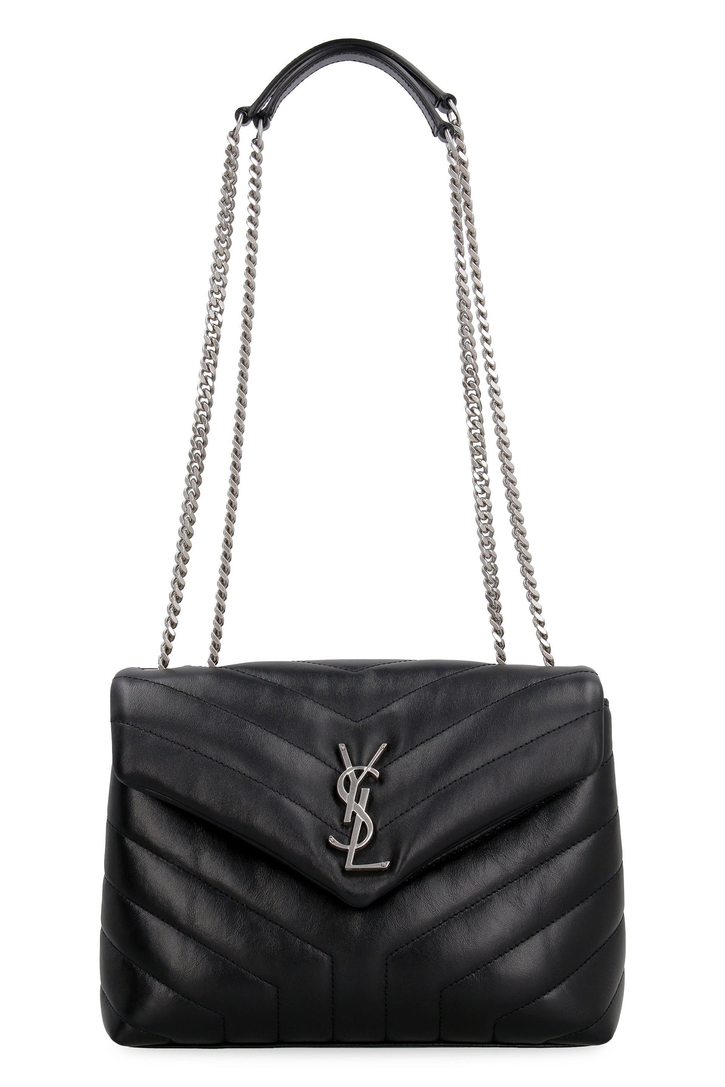 Luxury Saint Laurent Women's Loulou Small Bag in Neronero | 494699DV72610001000