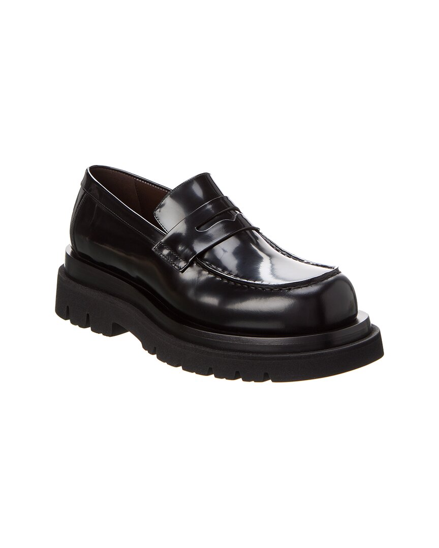 Luxury Bottega Veneta Lug Leather Loafer