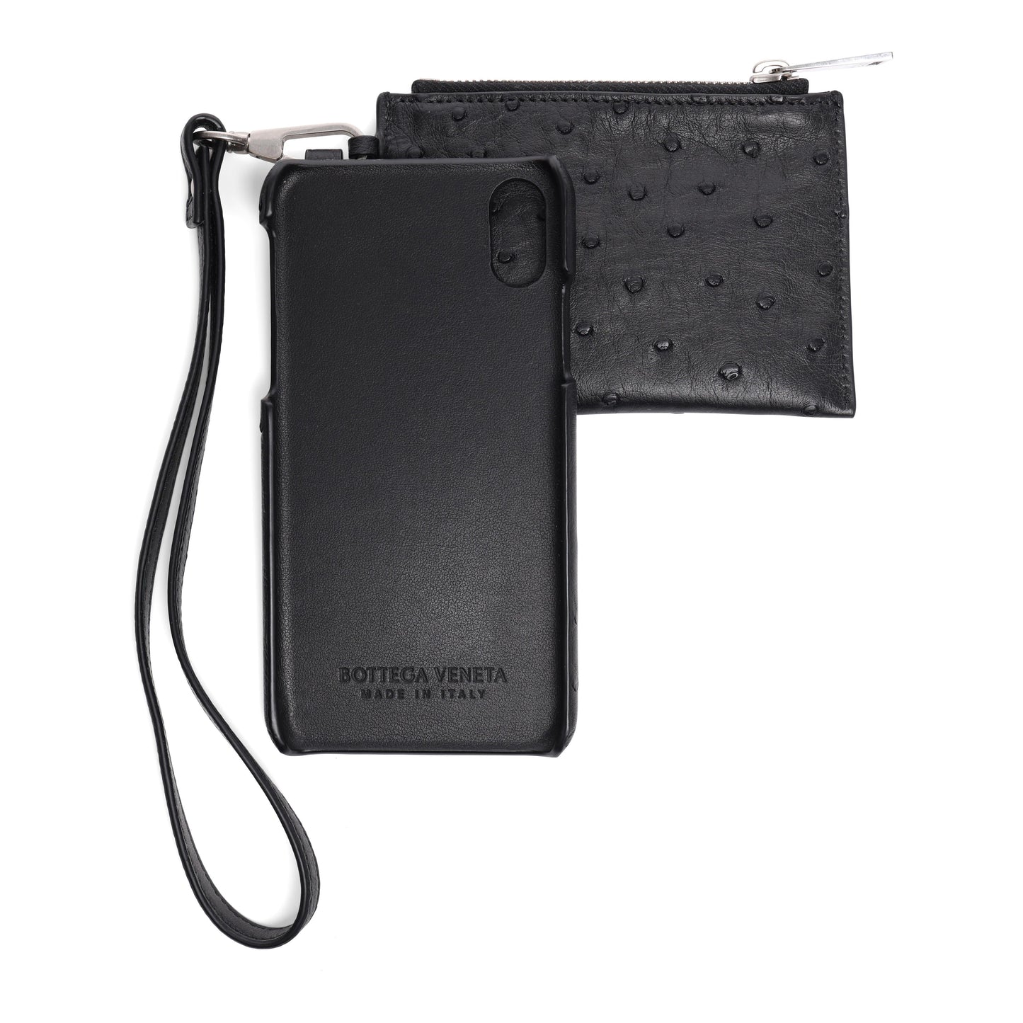 Luxury Bottega Veneta Leather Iphone Case And Wallet Wristlet