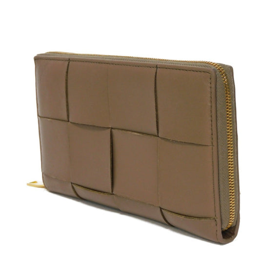Luxury Bottega Veneta  Leather Long Wallet (Bi-Fold) ()
