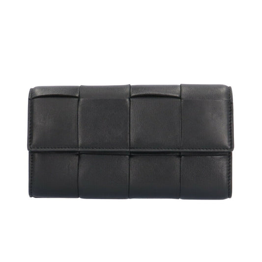 Luxury Bottega Veneta  Leather Long Wallet (Bi-Fold) ()