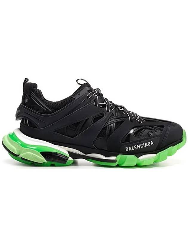 Luxury Balenciaga Track Low Top Sneakers Glow Black