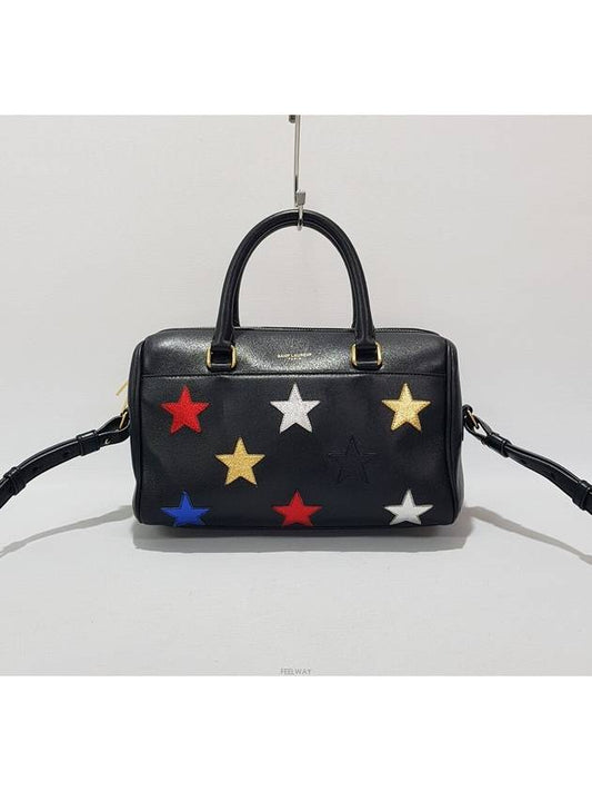 Luxury Saint Laurent star duffel bag mini