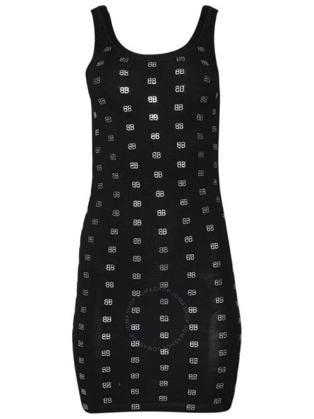 Luxury Balenciaga Luxury Balenciaga Uw Strass Tank Top, Size Small