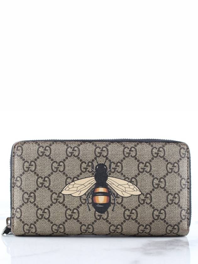 Luxury Gucci Trending 2025 bee zipper long wallet