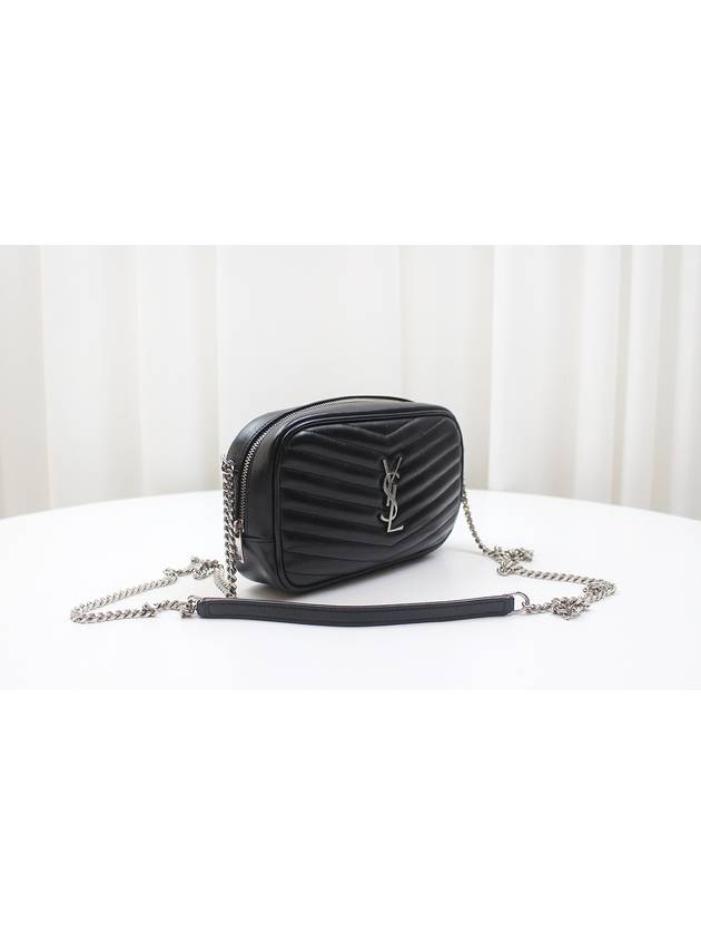 Luxury Saint Laurent Used luxury goods Daall Monogram Lou mini camera cross bag 748849