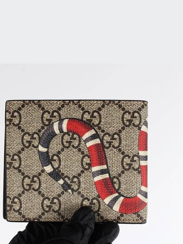 Luxury Gucci Trending 2025 Snake half wallet