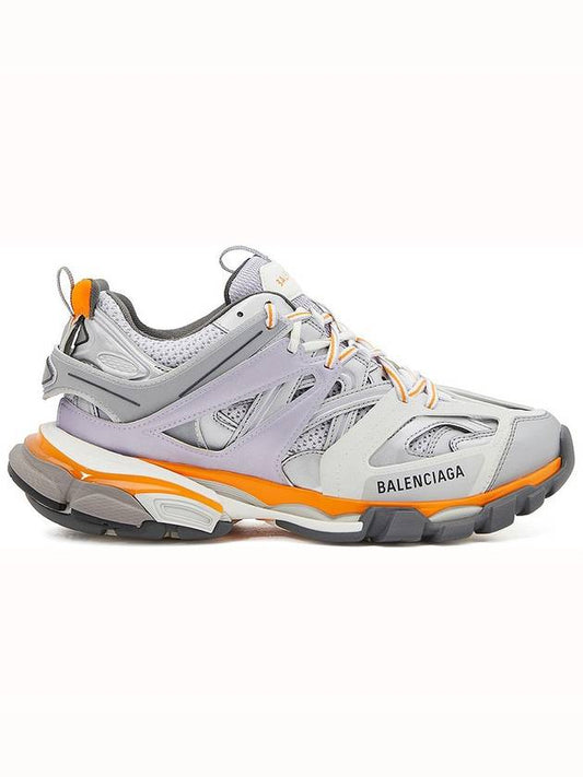 Luxury Balenciaga Track Low Top Sneakers Lilac Grey