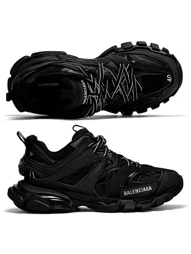 Luxury Balenciaga Track Low Top Sneakers Black