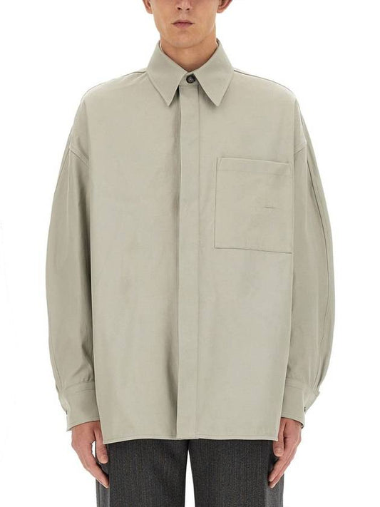 Luxury Bottega Veneta 23 fw Shirt in Cotton Twill 761431V2T108390 B0270756828
