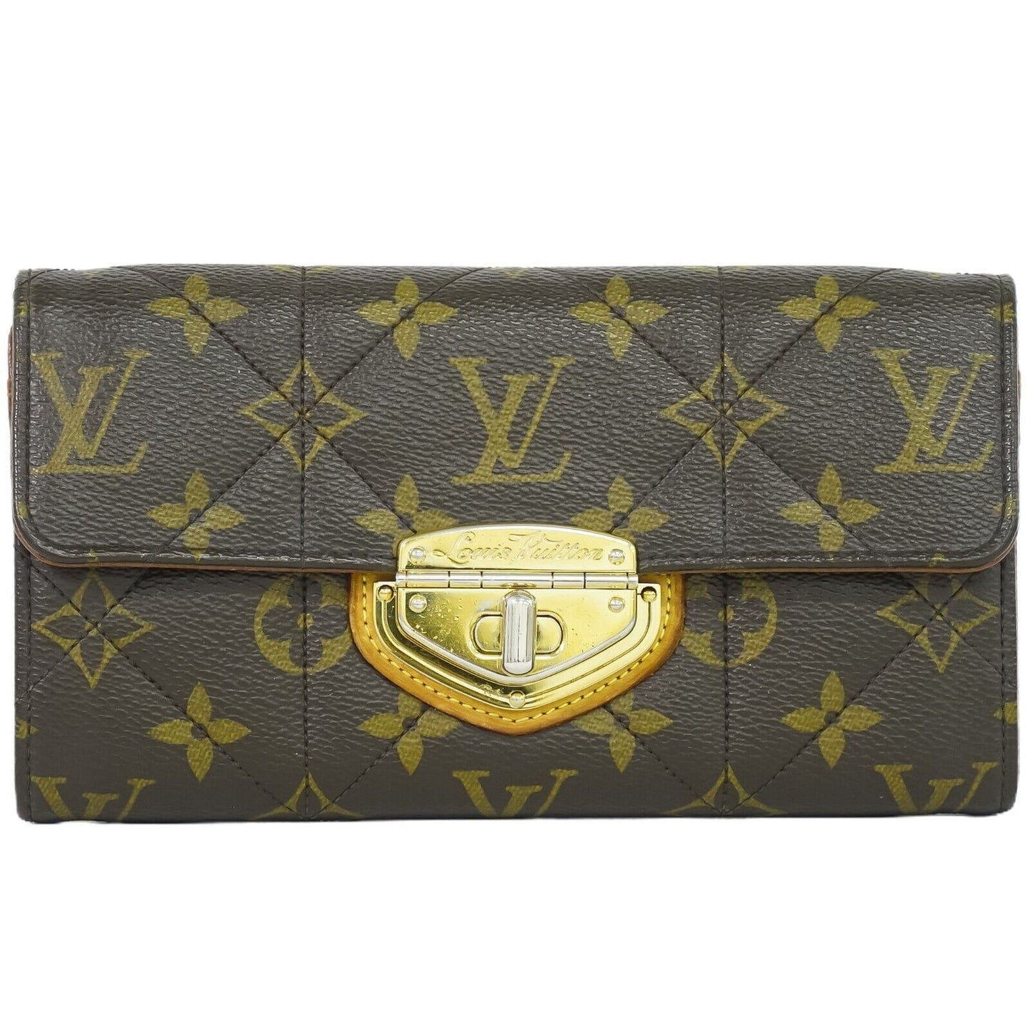 Louis Vuitton Portefeuille Sarah  Canvas Wallet  ()