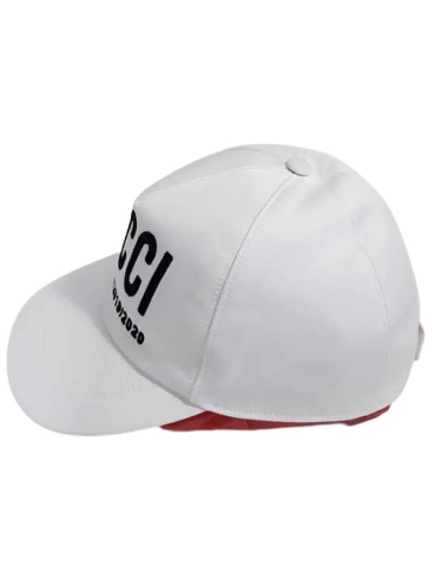 Luxury Gucci Trending 2025 Embroidered Logo Ball Cap White