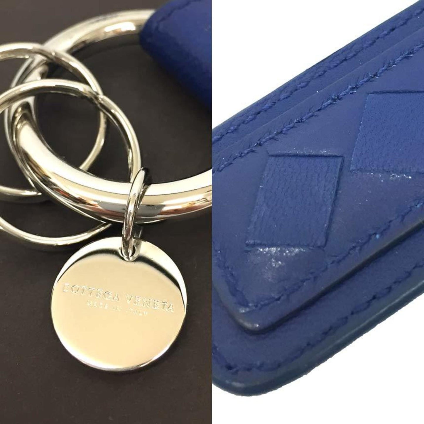 Luxury Bottega Veneta  Leather Keyring ()