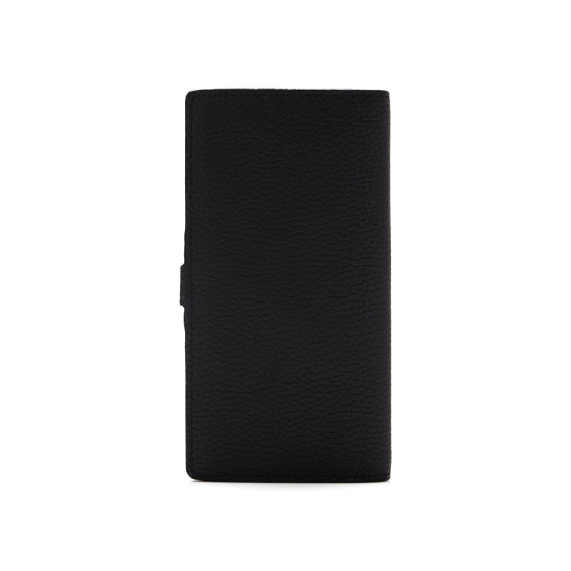 LOUIS VUITTON Lewitton Vertical Capsine 2 Fable Long Wallet  Leather Noir (Golden ) 's Head Wallet  Head Wallet Long Wallet Hybrid  Delivery escence Online