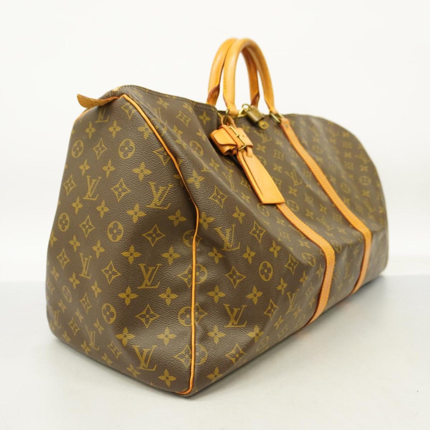 Louis Vuitton Keepall 55  Canvas Travel Bag ()