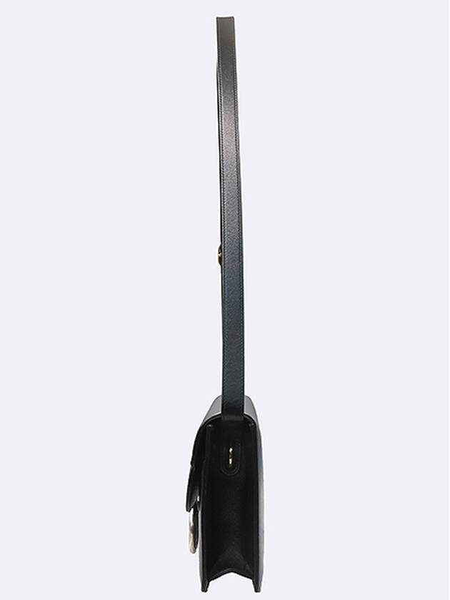 Luxury Gucci Trending 2025 589474 Black color GG ring torchon small shoulder bag