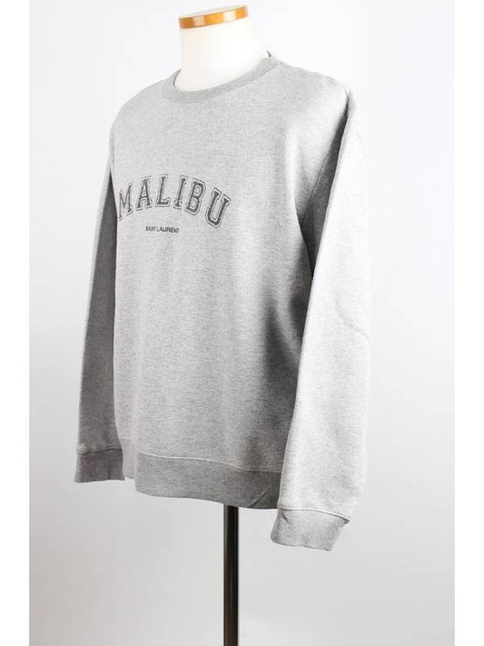 Luxury Saint Laurent Malibu Sweatshirt XL