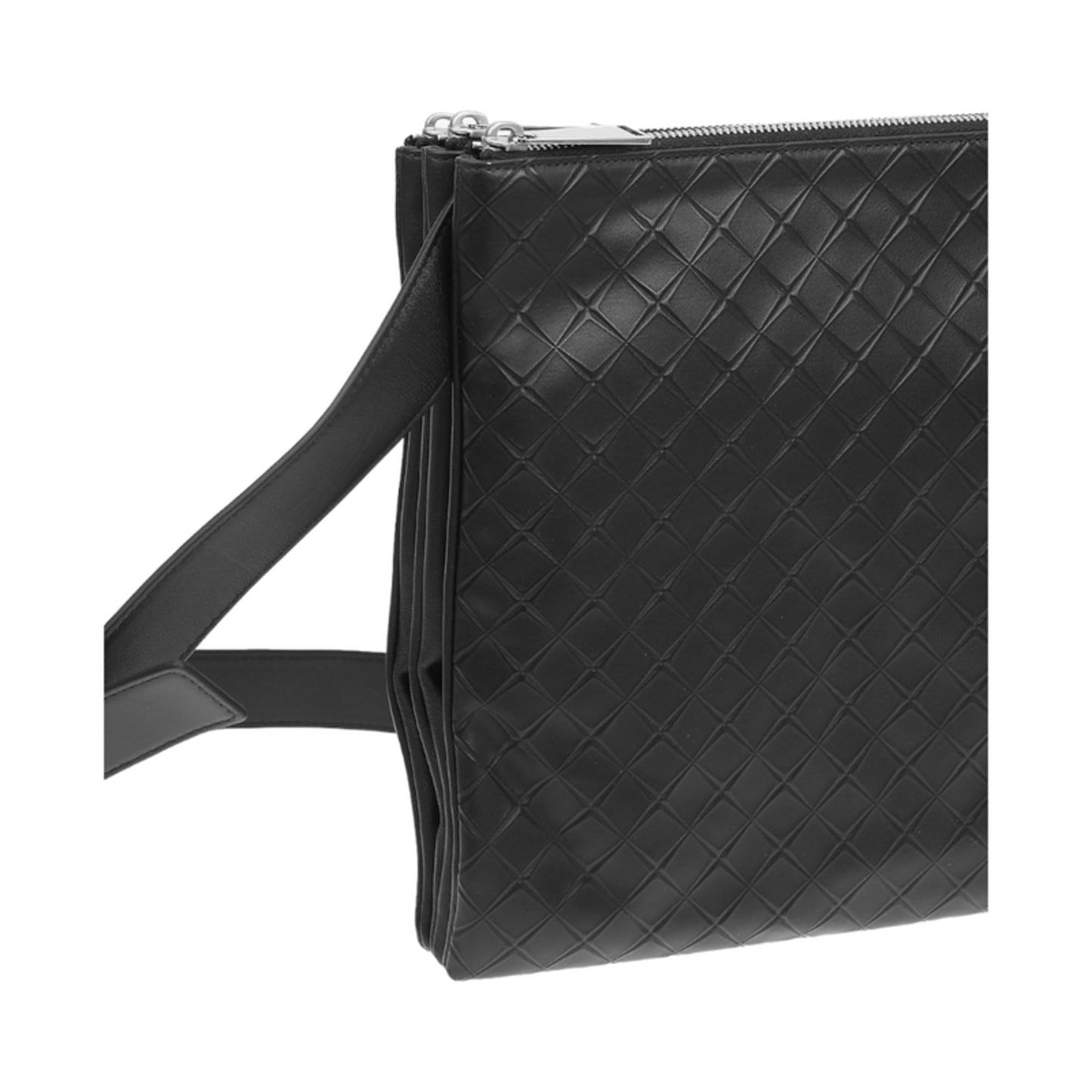 Luxury Bottega Veneta 3-Compartment Crossbody Bag