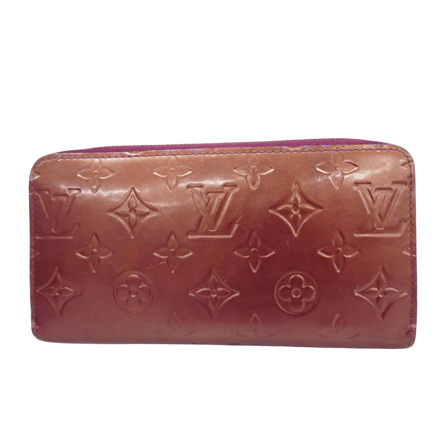 Louis Vuitton Zippy Wallet  Patent Leather Wallet  ()