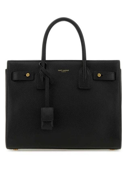 Luxury Saint Laurent Sac De Jour Baby Tote Bag Black