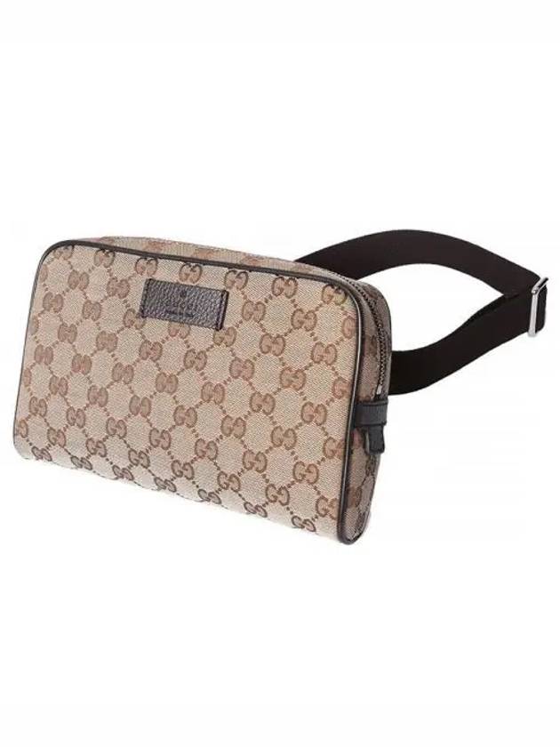 Luxury Gucci Trending 2025 GG Supreme Canvas Belt Bag Beige