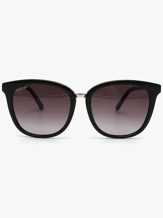 Luxury Gucci Trending 2025 Eyewear Women's Square Sunglasses Black