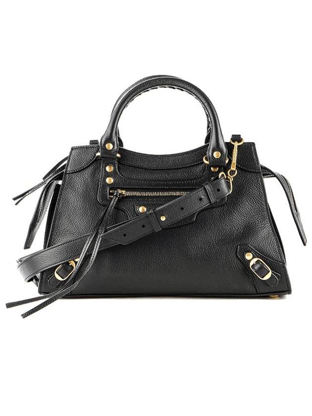 Luxury Balenciaga Neo Classic Small Shoulder Bag Black