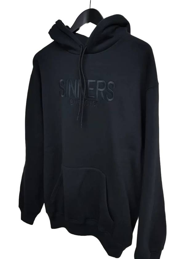 Luxury Balenciaga Sinners Hoodie Black