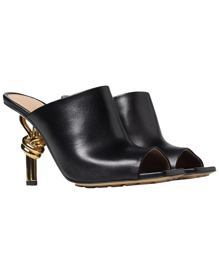 Luxury Bottega Veneta Knot Leather Mule