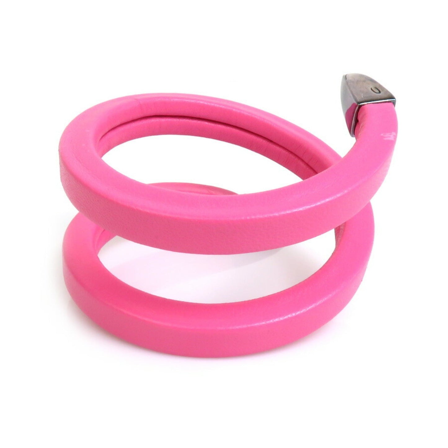Luxury Bottega Veneta  pink Leather  925 Bangle ()