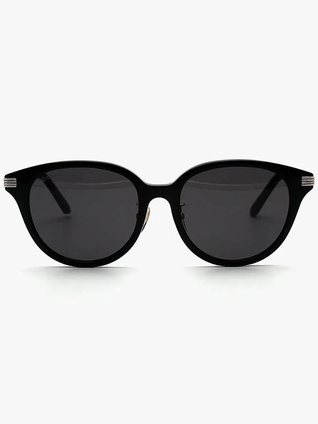 Luxury Gucci Trending 2025 Eyewear Cat Eye Acetate Sunglasses Black Grey