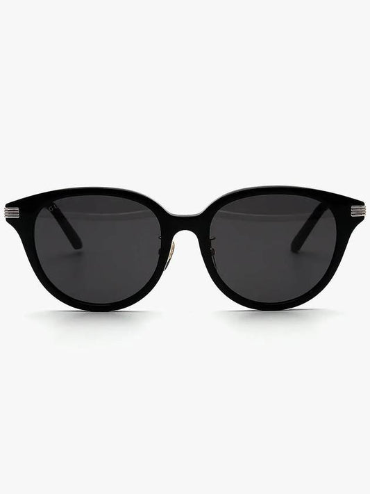 Luxury Gucci Trending 2025 Eyewear Cat Eye Acetate Sunglasses Black Grey