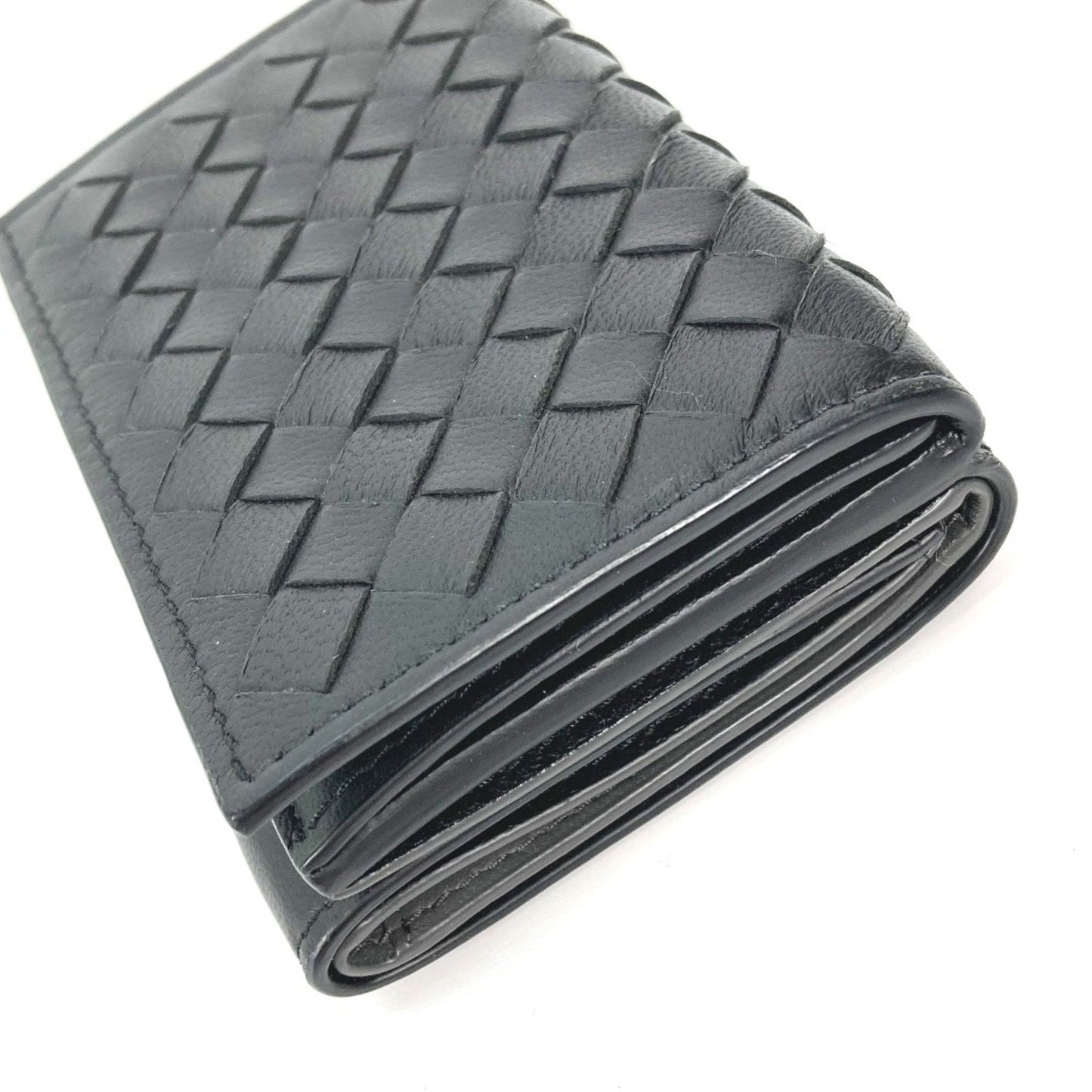 Luxury Bottega Veneta  Leather Wallet (Tri-Fold) ()