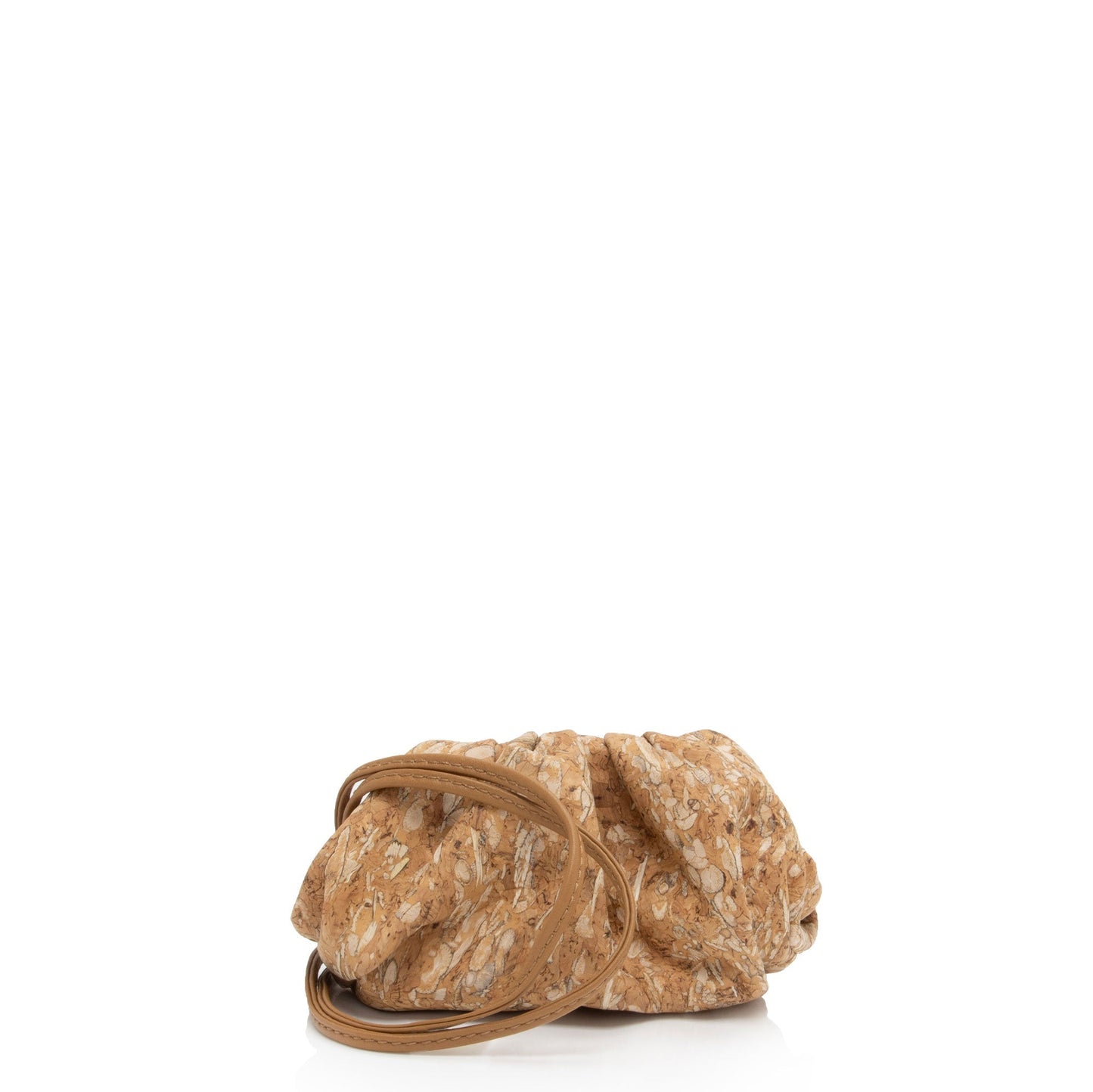 Luxury Bottega Veneta Leather Cork Extra Mini Pouch