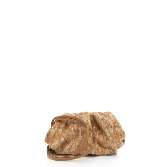 Luxury Bottega Veneta Leather Cork Extra Mini Pouch