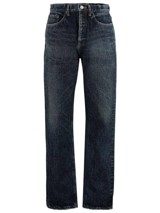 Luxury Balenciaga Men's Relaxed Jeans Navy