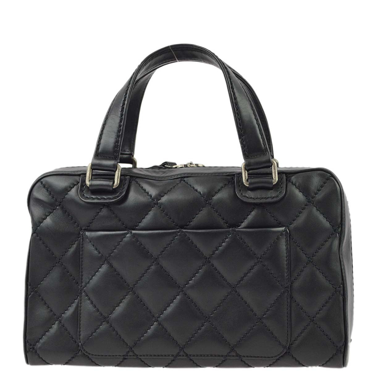 Chanel 2006-2008 Calfskin Wild Stitch Handbag