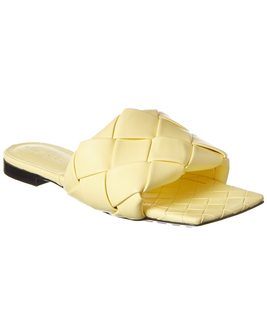 Luxury Bottega Veneta The Lido Intrecciato Leather Sandal