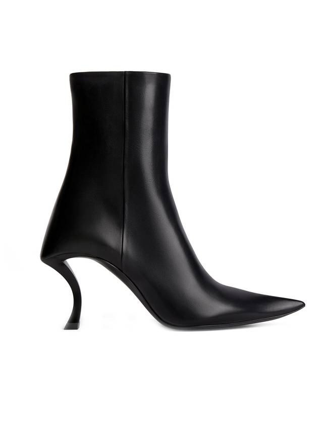 Luxury Balenciaga Hourglass 100MM Pumps Black