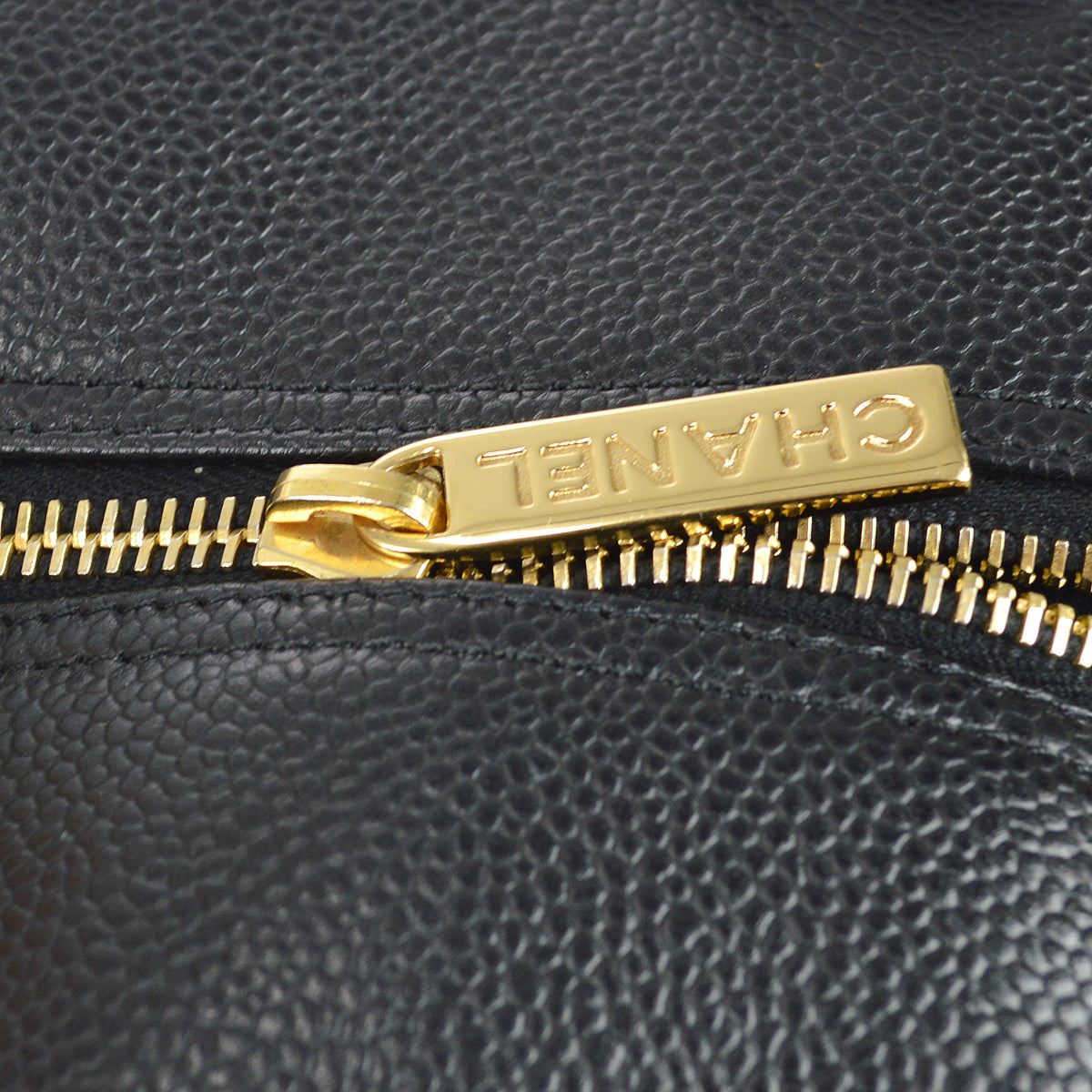 Luxury Chanel Black Caviar Bowling Bag 37