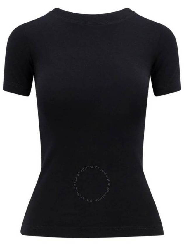 Luxury Balenciaga 24 ss slim fit stretch cotton t-shirt 768075TPVP61000 B0650987511