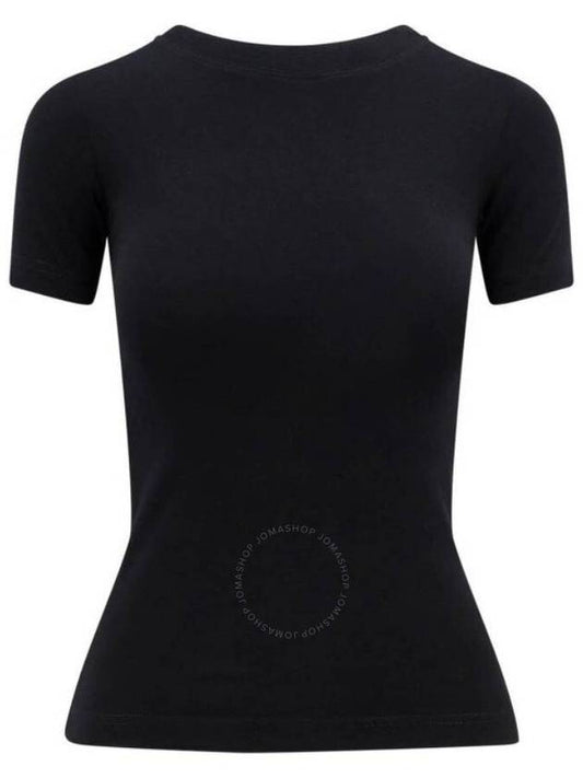 Luxury Balenciaga 24 ss slim fit stretch cotton t-shirt 768075TPVP61000 B0650987511
