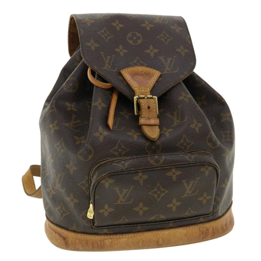 LOUIS VUITTON Monogram Montsouris MM Backpack M51136 LV ac1747
