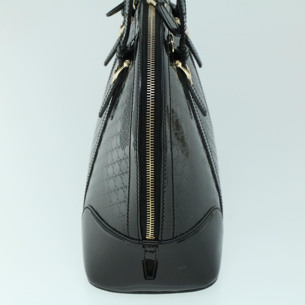 Luxury Gucci Micro GG Canvas Hand Bag Black 309617  ac2156