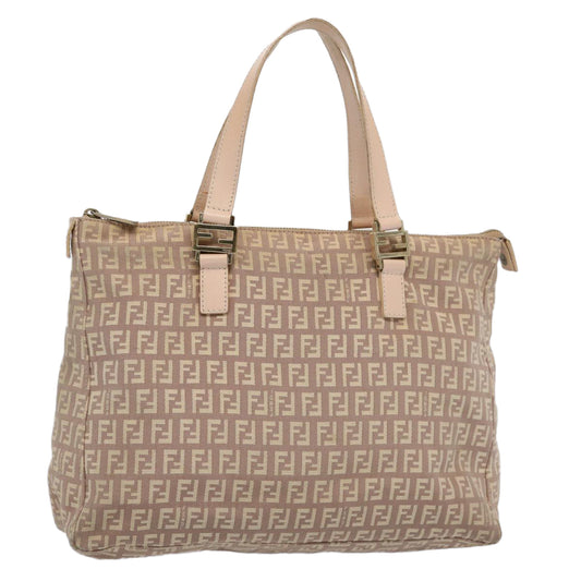 Luxury FendiZucchino Canvas Hand Bag Pinkac2517