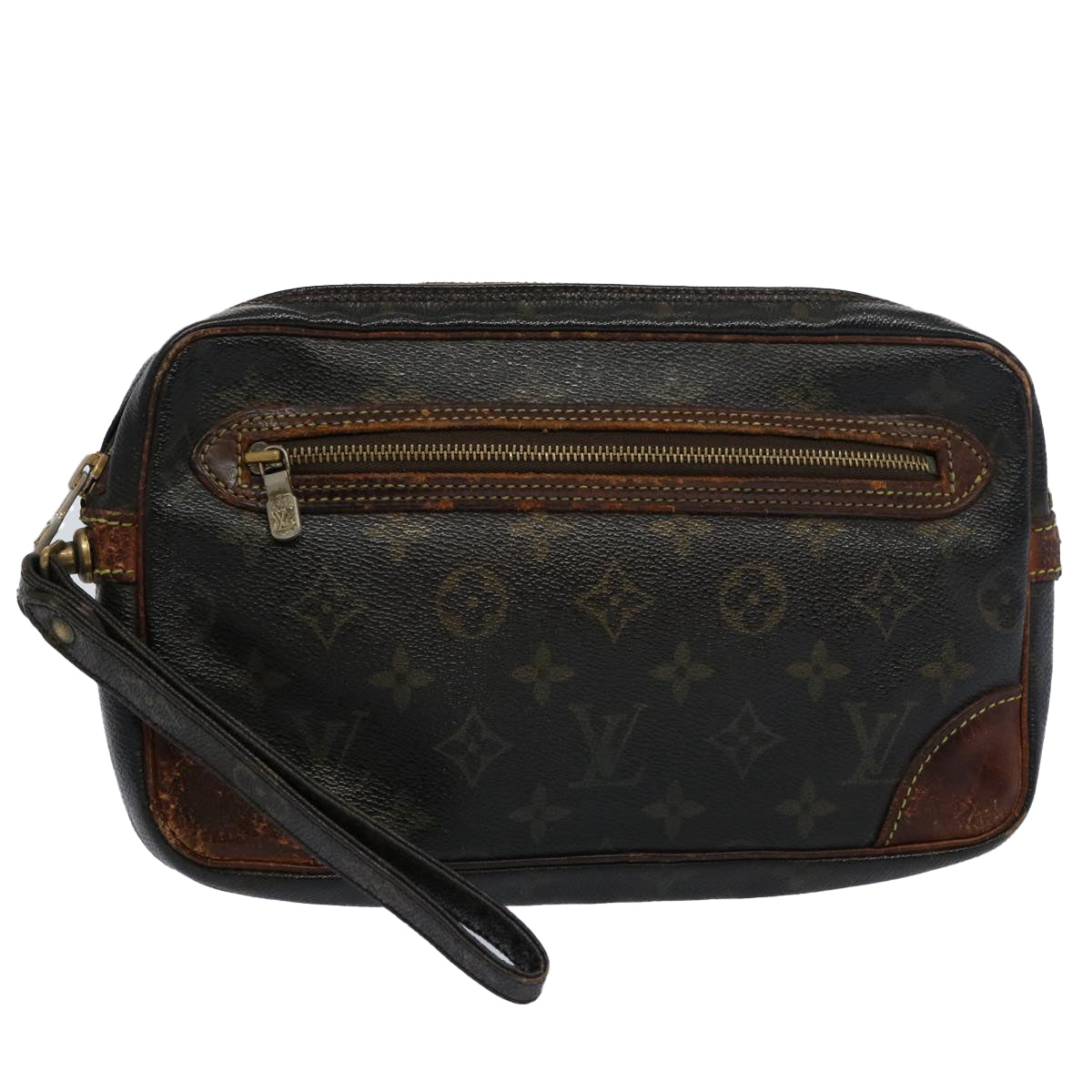LOUIS VUITTON Monogram Marly Dragonne GM Clutch Bag M51825 LV ac2548