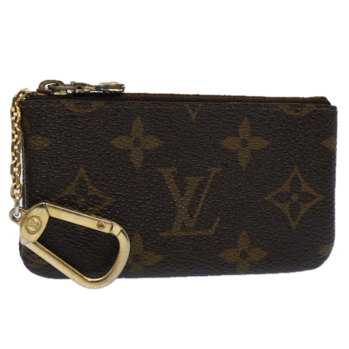 LOUIS VUITTON Monogram Pochette Cles Coin Purse M62650 LV ac2552